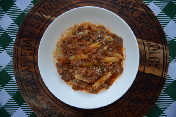 Agnello penne