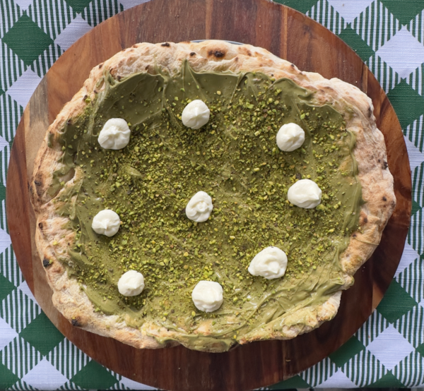 Pistacchio pizza